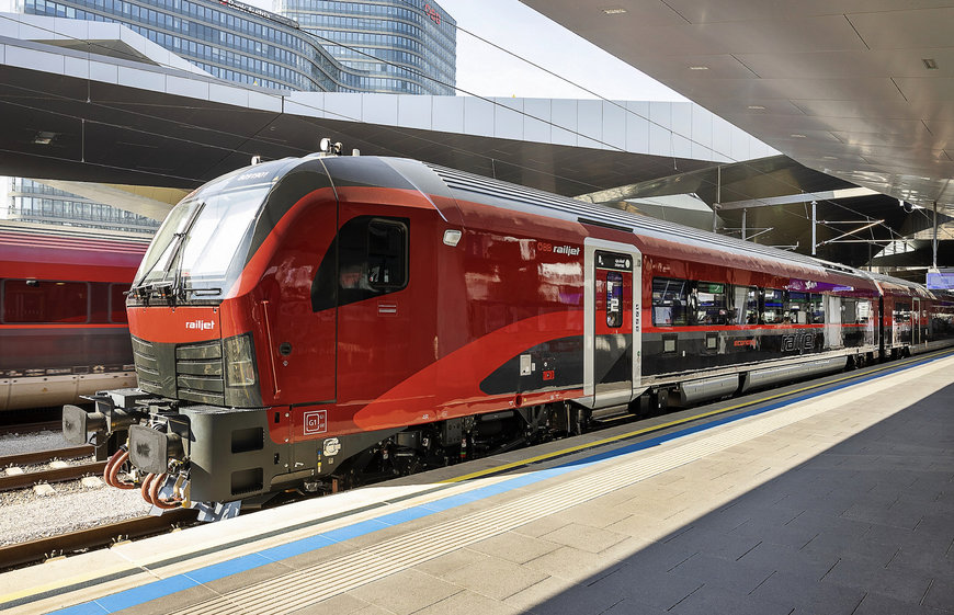 ÖBB bestellen 19 zusätzliche Railjets der neuen Generation